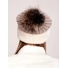 Kepurė Wool Fashion Italia Cap-AT-CZ-17230.43-šviesiai ruda