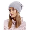 Kepurė Wool Fashion Italia Cap-AT-CZ-17285.40-šviesiai pilka