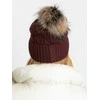 Kepurė Wool Fashion Italia Cap-AT-CZ-173501.44-bordo