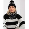 Kepurė Factory Price Cap-AT-CZ-CM-319.41P-juoda ir balta