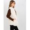 Wool Fashion Italia Liemenė-AT-KZ-21501.22P-balta