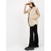 Wool Fashion Italia Liemenė-AT-KZ-21501.22P-smėlio spalvos
