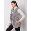 Wool Fashion Italia Liemenė-AT-KZ-22105.11P-tamsiai pilka