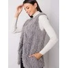 Wool Fashion Italia Liemenė-AT-KZ-22105.11P-tamsiai pilka