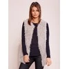 Wool Fashion Italia Liemenė-AT-KZ-22105.11P-pilka