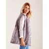 Wool Fashion Italia Liemenė-AT-KZ-4102-2.25P-pilka