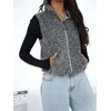 Factory Price Liemenė moterims-CS-KZ-BT1031.00-ciemny pilka