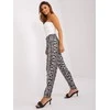 Sublevel Kelnės-D73770M61869O-juoda ir balta