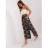 Sublevel Kelnės-D73770R62237B-juoda-žalia