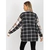 Chamur National Marškiniai-DN-KS-3841.02-juoda-smėlio spalvos