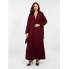 Factory Price Paltas moterims -IT-PL-97035.16-ciemny raudona