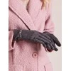 Wool Fashion Italia Pirštinės-AT-RK-6202-1,22-tamsiai pilkos spalvos