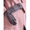 Wool Fashion Italia Pirštinės-AT-RK-9502.25-tamsiai pilkos spalvos