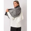 Wool Fashion Italia Šalikas-AT-SZ-3899.91-juoda ir balta