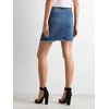 Re Dress Jeans Sijonas-JMP-SD-RE3303.75-tamsiai mėlynas