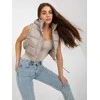 Honey Winter Striukė moterims-NM-KR-D2-3869.13P-ciemny bezowy