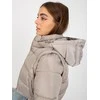 Honey Winter Striukė moterims-NM-KR-D2-3869.13P-ciemny bezowy