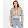 Honey Winter Striukė moterims-NM-KR-D2-3869.13P-ciemny bezowy