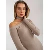 Trendy Ing Suknelė-NM-SK-NG-2315.19P-tamsiai smėlio spalvos