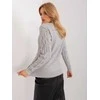 Wool Fashion Italia Megztinis-AT-SW-2235.00P-pilkas