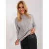 Wool Fashion Italia Megztinis-AT-SW-2235.00P-pilkas