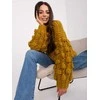 Wool Fashion Italia Megztinis-AT-SW-2382.97P-alyvuogių