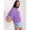 Wool Fashion Italia Megztinis-AT-SW-2382.97P-violetinė