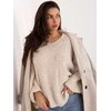 Factory Price Sweter-CH-SW-72630.79-jasny smėlio spalva