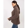 Factory Price Sweter-CH-SW-72989.68-ciemny bezowy