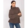 Factory Price Sweter-CH-SW-72989.68-ciemny bezowy