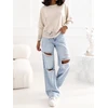 Factory Price Sweter-CS-SW-B0167.82-jasny smėlio spalva