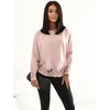 Factory Price Sweter-CS-SW-B0167.82-jasny rožinė