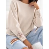 Factory Price Sweter-CS-SW-B0167.82-jasny smėlio spalva