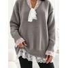 Factory Price Sweter-CS-SW-KK2130.10-pilka