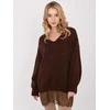 Factory Price Sweter-IN-SW-33681.05P-ciemny ruda