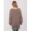 Factory Price Sweter-IN-SW-33681.05P-ciemny bezowy