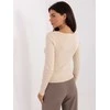 Factory Price Sweter-PM-SW-DF61034.76-jasny smėlio spalva