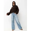 Factory Price Sweter-PM-SW-F549.66-ciemny ruda