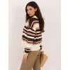 Factory Price Sweter-PM-SW-F6026.49-balta ir-ruda
