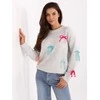 Factory Price Sweter-PM-SW-SC82.41-jasny pilka