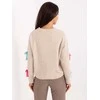 Factory Price Sweter-PM-SW-SC82.41-jasny smėlio spalva