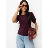 Factory Price Sweter-PM-SW-SF260.21-ciemny violetinė