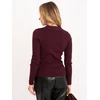 Factory Price Sweter-PM-SW-SF502.29-ciemny violetinė