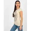 Lily Rose Marškinėliai-EM-TS-HS-21-532.22P-smėlio spalvos