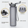 Gertuvė UZSPACE TRITAN 500 ml, plastikas be BPA - 3026-Juodas