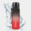 Gertuvė UZSPACE TRITAN 500 ml, plastikas be BPA - 3026-Juodas-Mėlynas