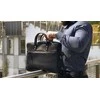 Gold GENUINE LEATHER SHOULDER BAG SL04 WATERFORD Juodas