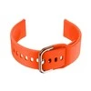 Pacific Dirželis gumowy do smartwatch 18mm - oranžinė/r.auksinis