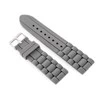 Inny Guminis laikrodžio dirželis 904T - gofruotas - 20mm