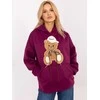 Italy Moda Megztinis-DHJ-BL-A8695.65P-violetinė